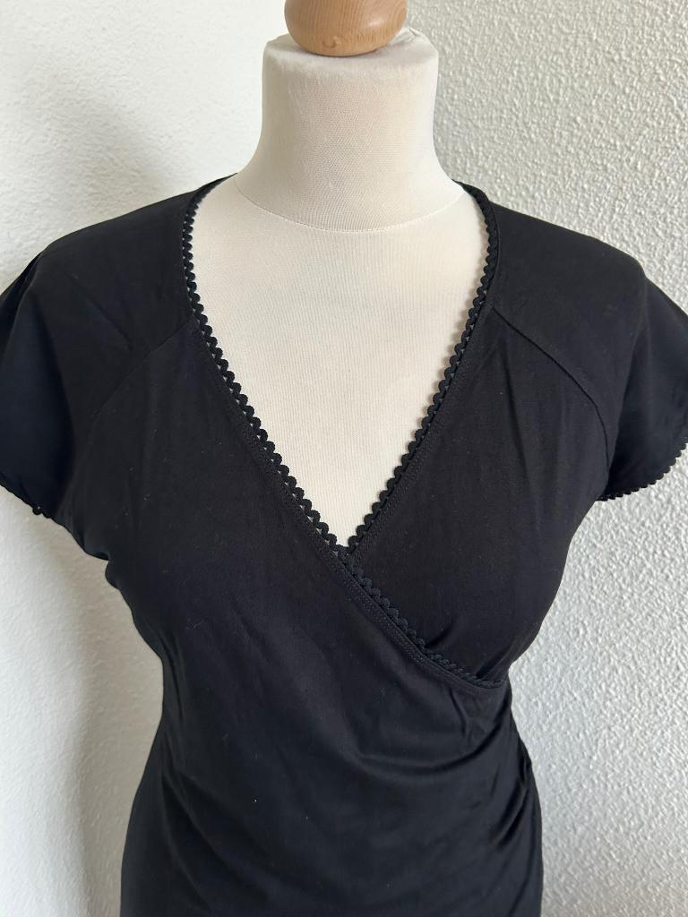 King Louie maat L zwarte klassieke crossdress jurk 2939, Zwart, Maat 42/44 (L), Ophalen of Verzenden, Zo goed als nieuw