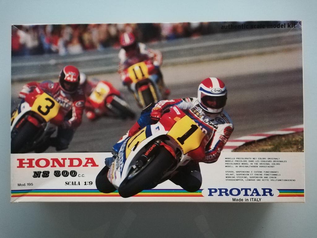 Honda NS 500 Protar Model 1:9, Overige merken, Ophalen of Verzenden, Zo goed als nieuw, Groter dan 1:32