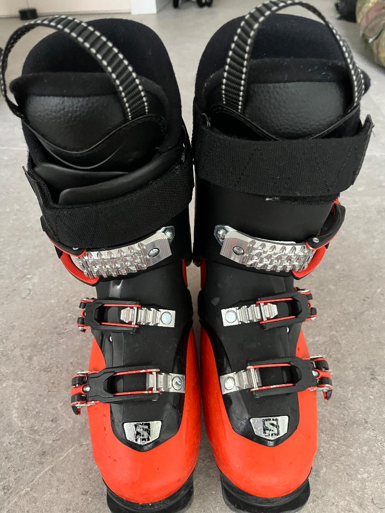 Skischoenen Salomon junior, Gebruikt, 100 tot 140 cm, Schoenen, Skiën