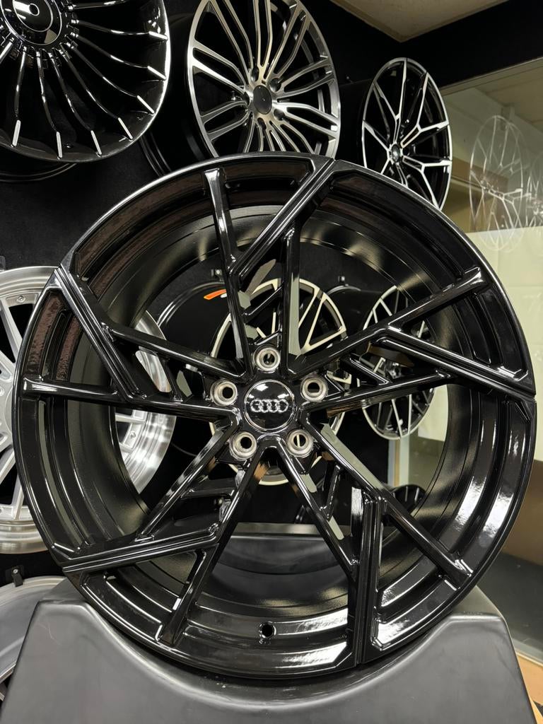 20 inch velgen voor Audi 5x112 ABT look A4 A5 A6 Q3 Q5 VW TI