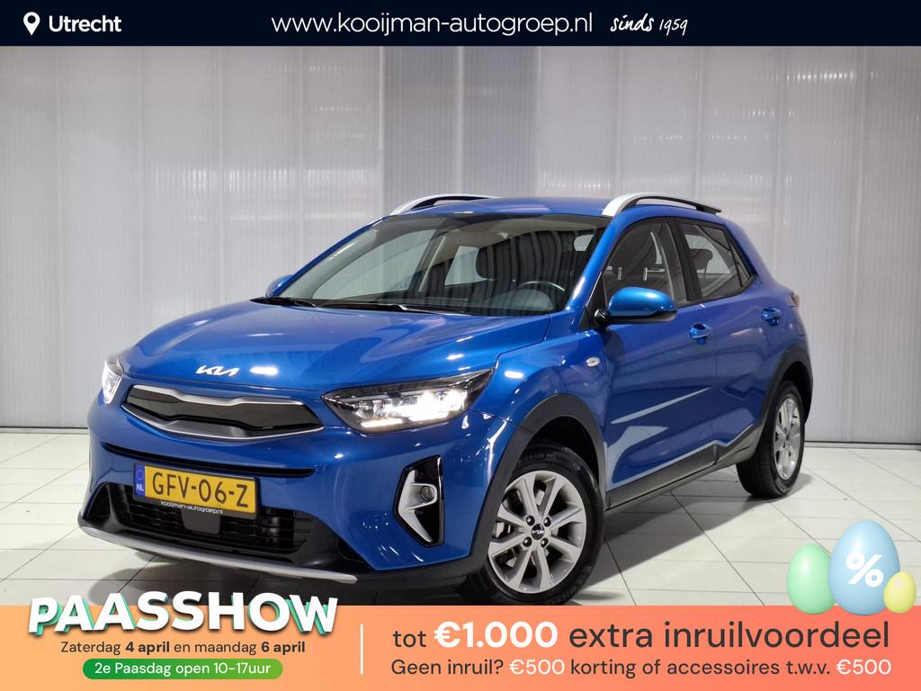 Kia Stonic 1.0 T-GDi MHEV DynamicLine Apple Carplay/Android, Voorwielaandrijving, Euro 6, Blauw, Origineel Nederlands