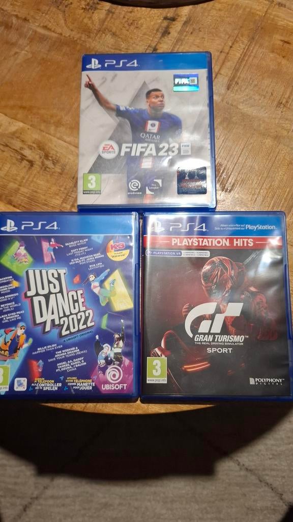 PlayStation 4 games: FIFA 23, Just Dance 2022, Gran Turismo, Ophalen of Verzenden