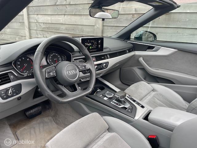 Audi A5 Cabriolet 2.0TFSI Design ProLine Plus S-Line Carplay, Bluetooth, Gebruikt, Euro 6, 4 stoelen