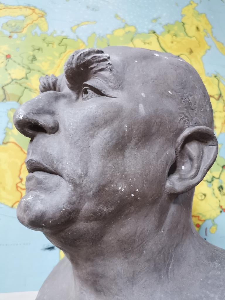 Oude buste gips, Ophalen, Europa, Gips, Buste