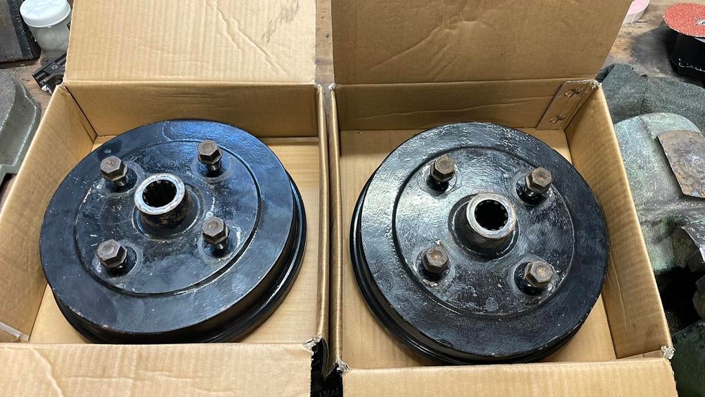 Remtrommel achterzijde vw kever 4x130, Auto-onderdelen, Ophalen of Verzenden, Gebruikt