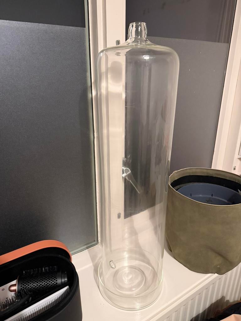 Orchide vaas / stolp, Huis en Inrichting, Woonaccessoires | Stolpen, Ophalen, Zo goed als nieuw