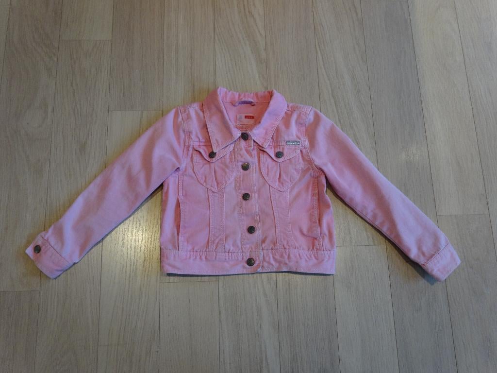 Spijkerjas Name-It mt 104-110, Ophalen of Verzenden, Zo goed als nieuw, Meisje, Jas