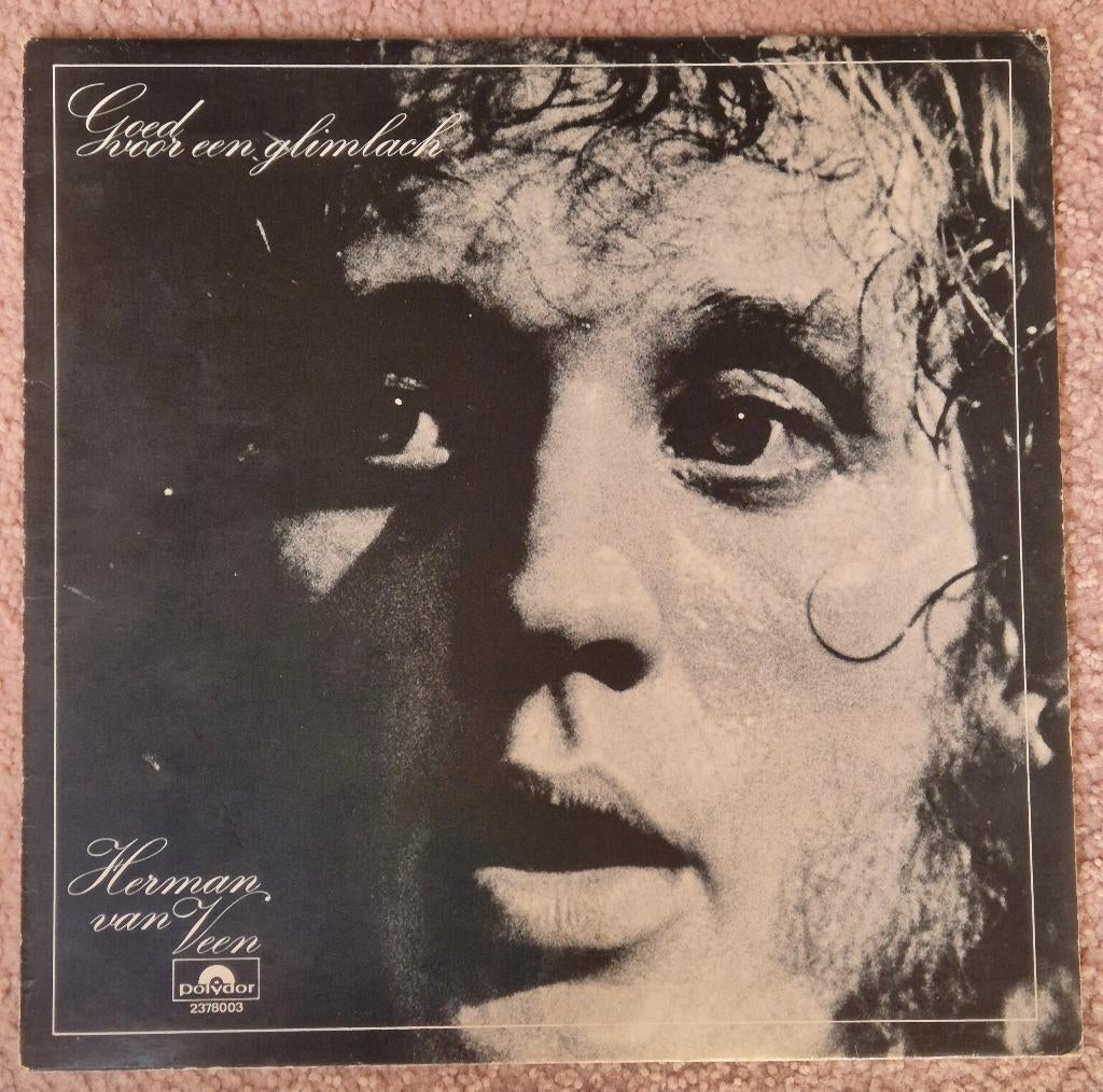 Herman van Veen – Goed Voor Een Glimlach, Ophalen of Verzenden, Gebruikt, 12 inch, Pop