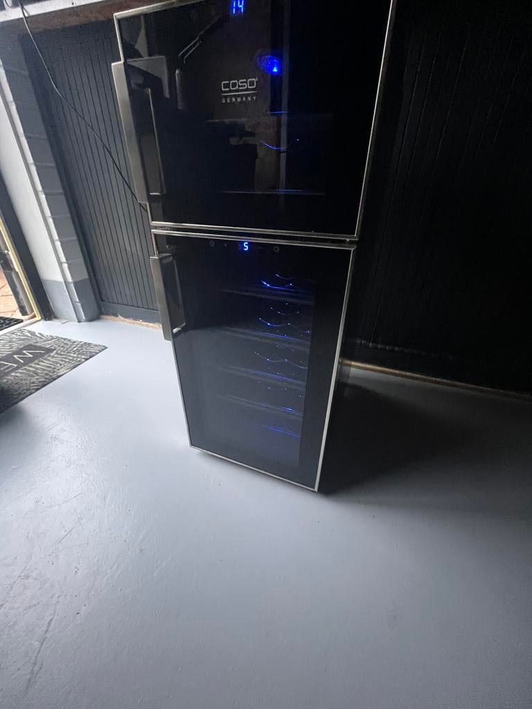 Caso WineDuett Touch 21, Witgoed en Apparatuur, Minder dan 75 liter, Ophalen, Zo goed als nieuw, Zonder vriesvak