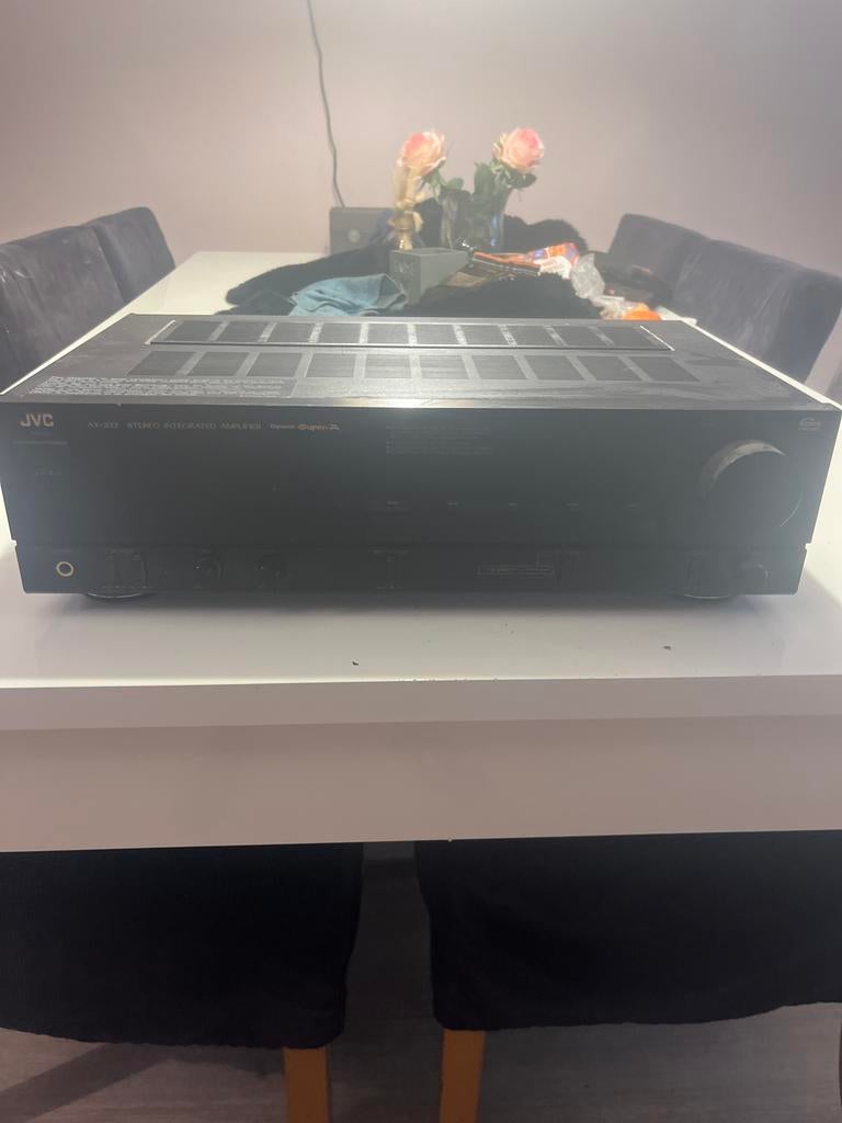 JVC AX-333 Stereo Geïntegreerde Versterker - Dynamic Super-A, Ophalen, Gebruikt, JVC, 60 tot 120 watt