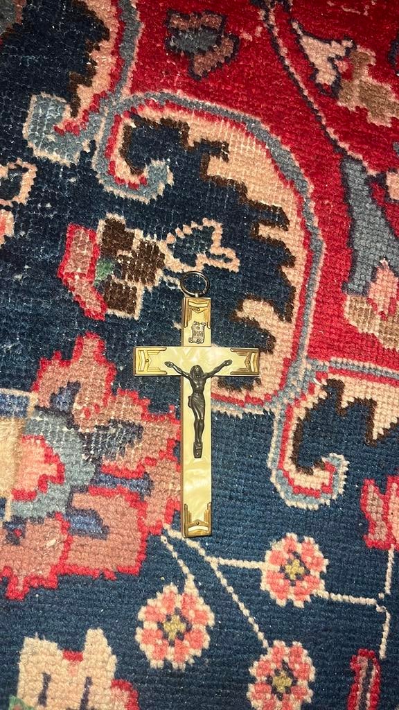 Houten kruisje, Antiek en Kunst, Antiek | Religie, Ophalen