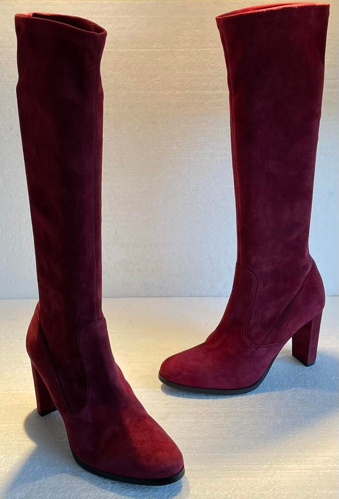 L K Bennett London design chique hoge dames laarzen rood 39, Kleding | Dames, Schoenen, Hoge laarzen, Ophalen of Verzenden, Zo goed als nieuw