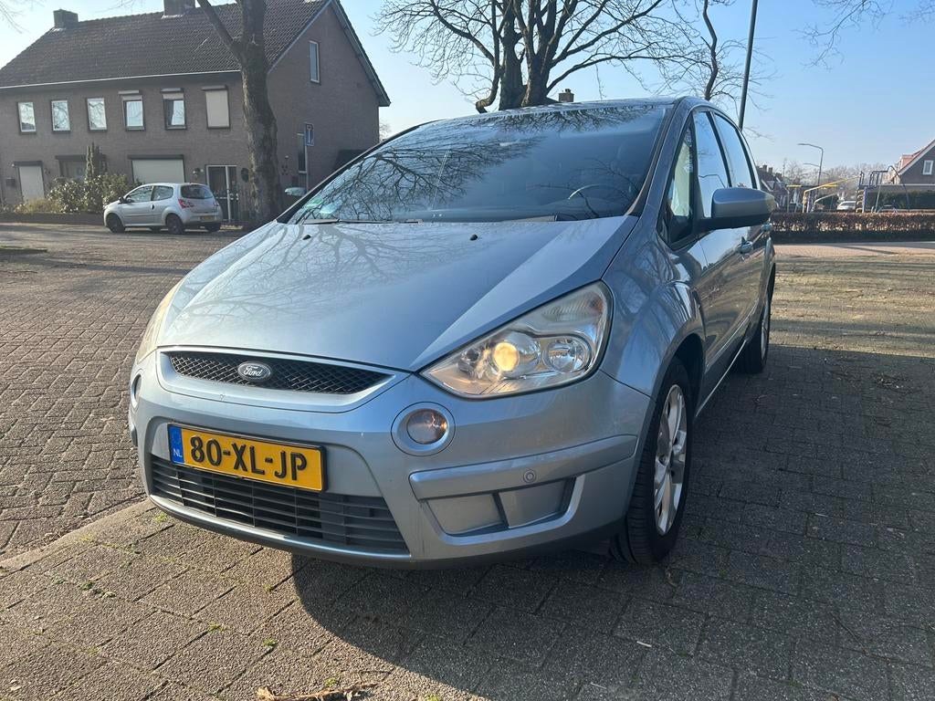 Ford S-Max 2.0 16V 107KW 2007 Grijs, Auto's, Voorwielaandrijving, 145 pk, Zwart, 4 cilinders