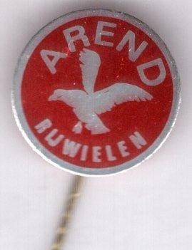 Arend Rijwielen blik speldje ( H_182a ), Verzamelen, Speldjes, Pins en Buttons, Verzenden, Zo goed als nieuw, Transport, Speldje of Pin