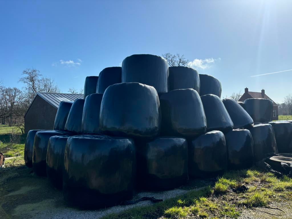 Ronde kuil balen, Ophalen of Verzenden, Vee