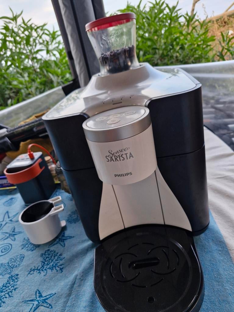 Philips Senseo Sarista Koffiemachine, Witgoed en Apparatuur, Koffiezetapparaten, Afneembaar waterreservoir, Koffiemachine, Zo goed als nieuw