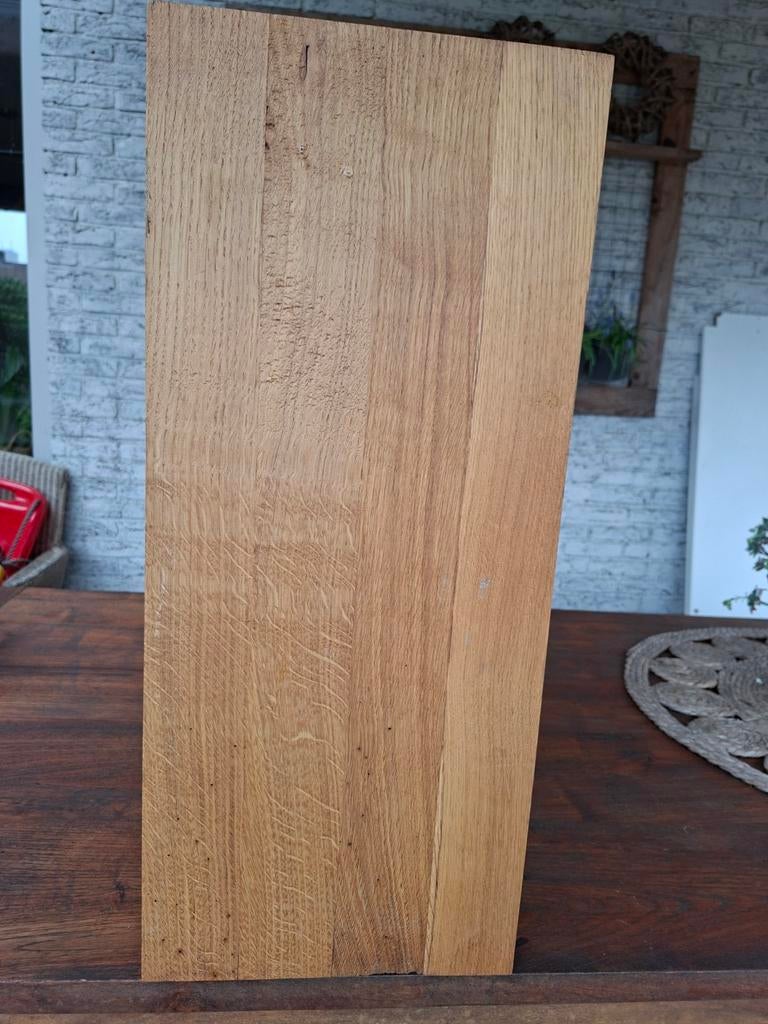 Eiken plank 700x300x40 mm - Ideaal als schap, Doe-het-zelf en Verbouw, Hout en Planken, Gebruikt, 25 tot 50 mm, Eiken, Ophalen of Verzenden
