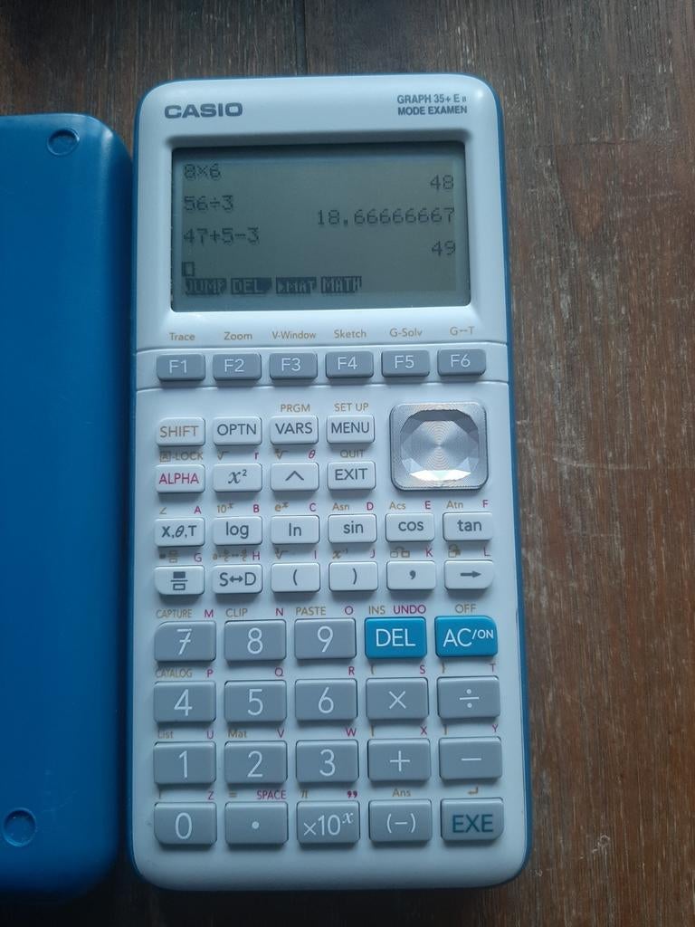 Casio graph 35+E, Ophalen of Verzenden, Grafische rekenmachine, Zo goed als nieuw