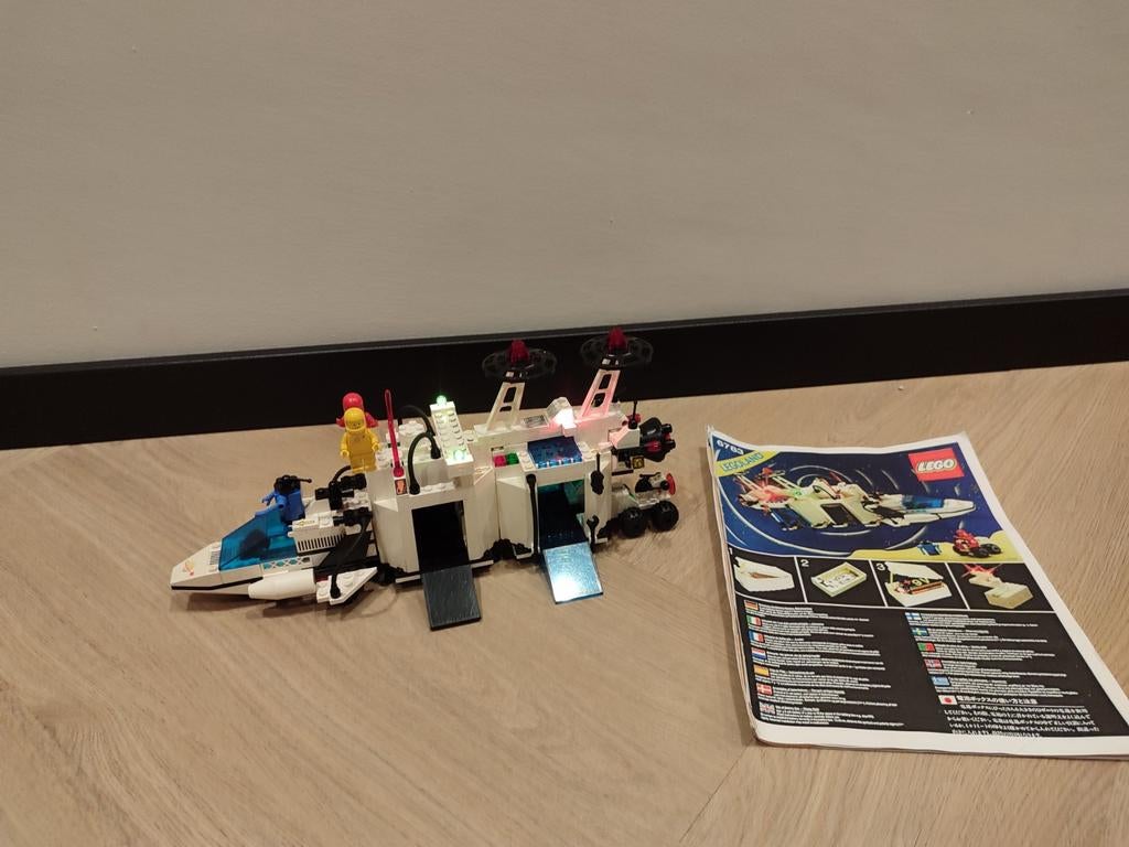 Lego space Sonar Transmitting Cruiser 6783, Ophalen of Verzenden, Gebruikt