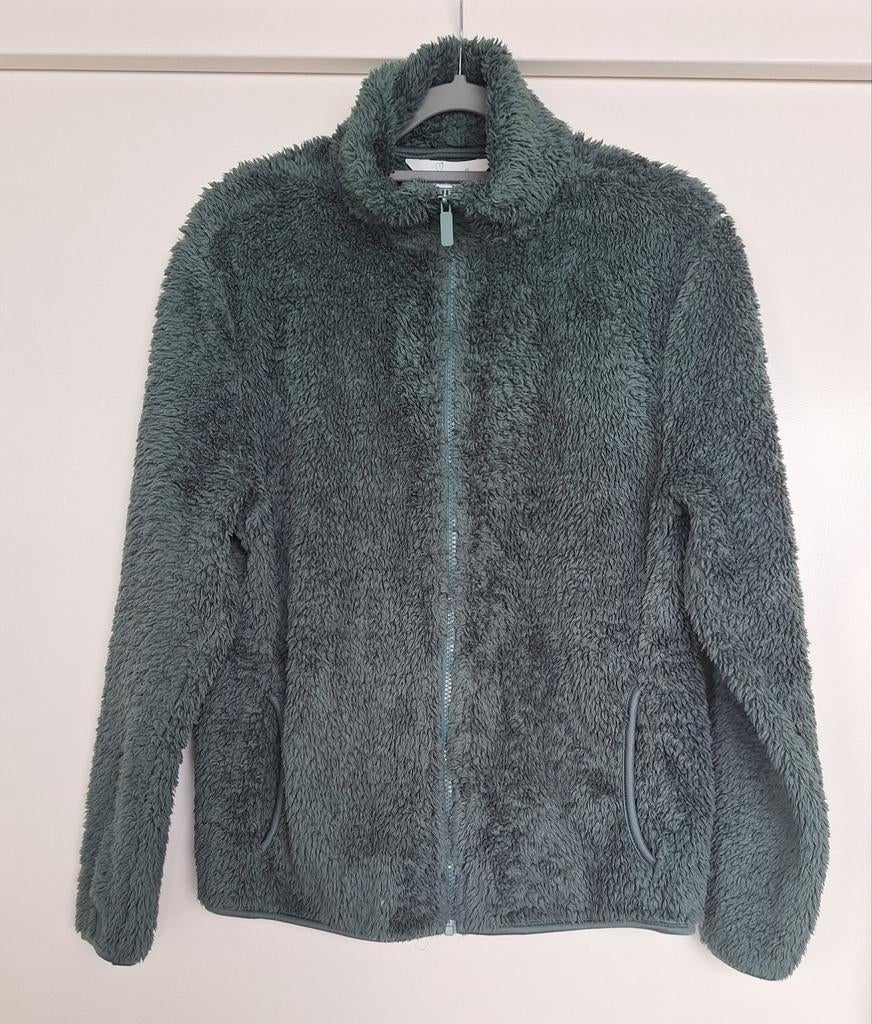 Teddy vest van Primark groen maat S zgan, Ophalen of Verzenden, Zo goed als nieuw, Maat 38/40 (M)