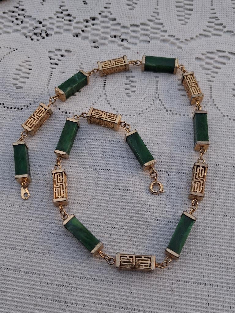 Vintage ketting, Verzenden, Overige materialen, Ketting