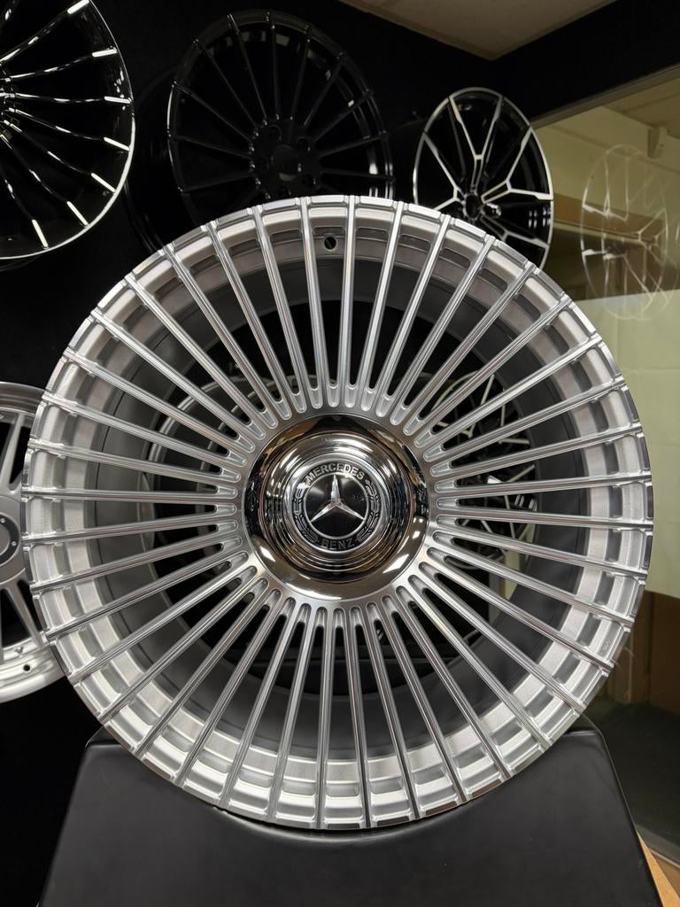 21 inch velgen voor Mercedes 5x112 breedset S klasse W223 W2, Velg(en), Nieuw, Personenwagen, 21 inch