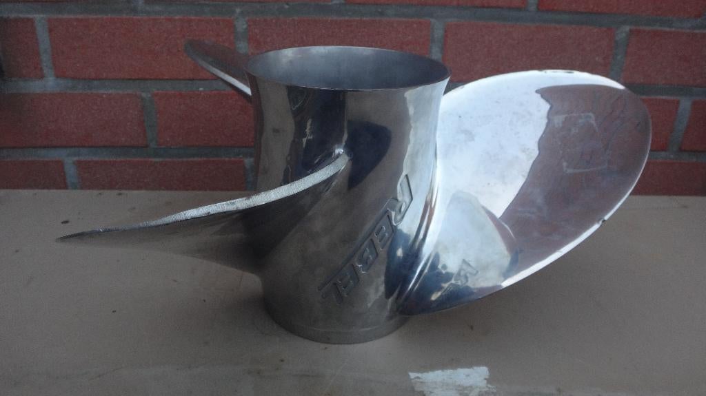 RVS schroef van Rebel, Watersport en Boten, Ophalen, Zo goed als nieuw, Motor en Techniek, Motorboot