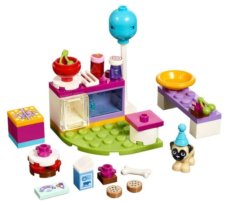 Lego Friends 41112 Feestgebakjes met Mops Puppy, Ophalen of Verzenden, Gebruikt, Complete set, Lego