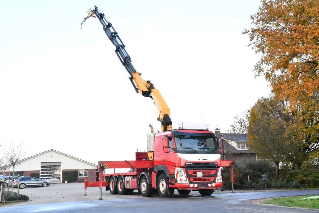 Volvo FM 460 PALFINGER 48TM!FLY-JIB! EURO6!TOP!ROOF/DACH/MON, Automaat, Achterwielaandrijving, Euro 6, Trekhaak
