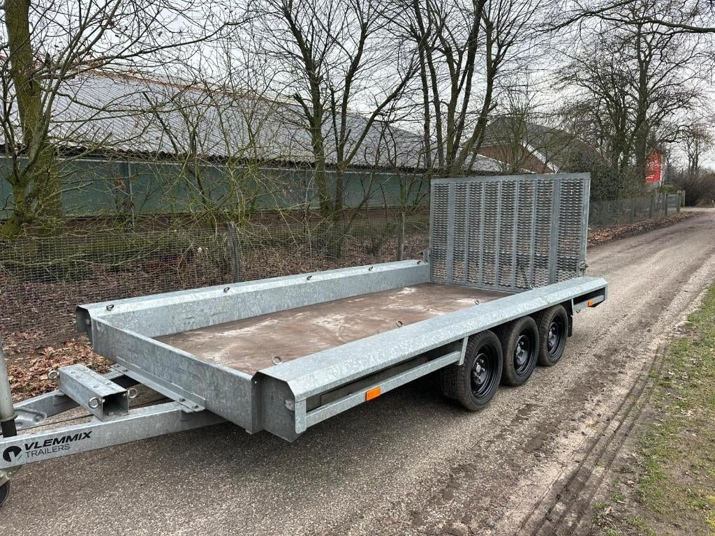 Tridem drieas machinetransporter !!!, Ophalen of Verzenden, Zo goed als nieuw