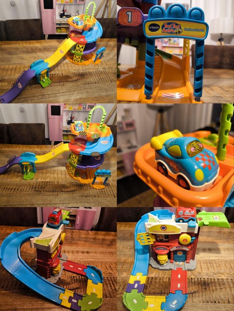 Grote VTech Toet Toet Auto's en Zoef Zoef Dieren collectie, Kinderen en Baby's, Speelgoed | Vtech, Ophalen, Gebruikt, 6 maanden tot 2 jaar