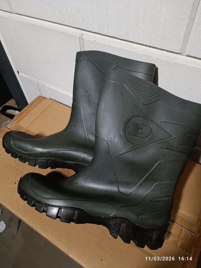 Dunloop Rubber boots size 40, Ophalen, Regenlaarzen, Dunlop, Gedragen