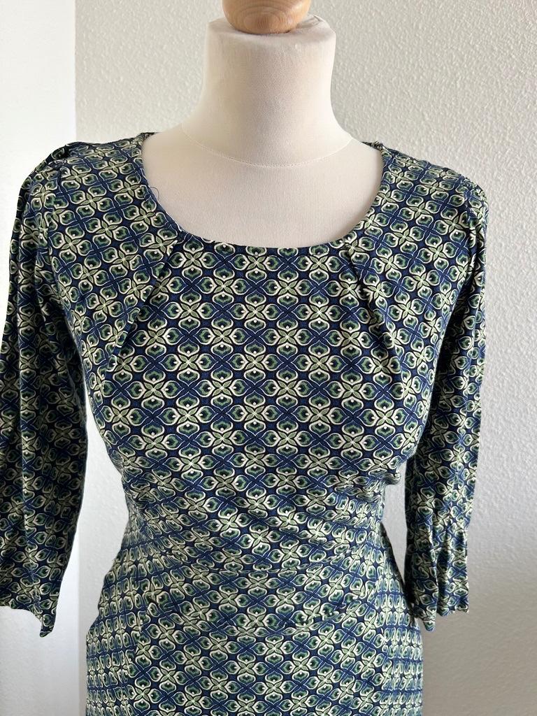 King Louie maat L retro mona jurk 3153, Maat 42/44 (L), Ophalen of Verzenden, Zo goed als nieuw, Knielengte