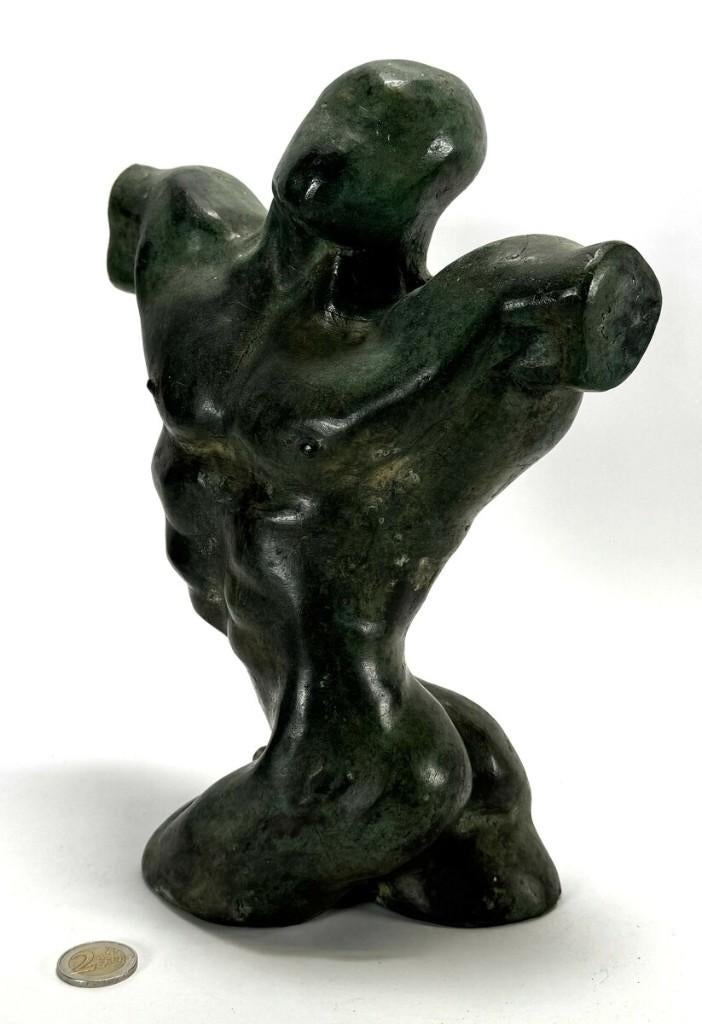 1402. Messing torso - mannelijke figuur, eind 20e eeuw, Ophalen of Verzenden