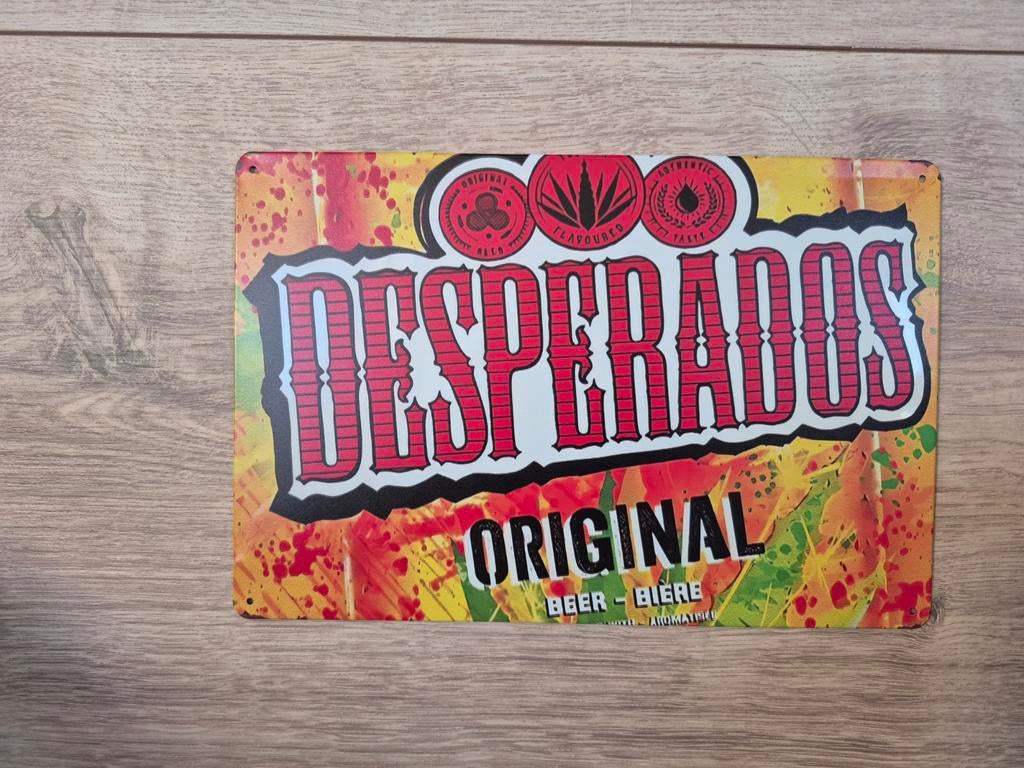 Bord Desperados, Huis en Inrichting, Woonaccessoires | Wanddecoraties, Ophalen of Verzenden