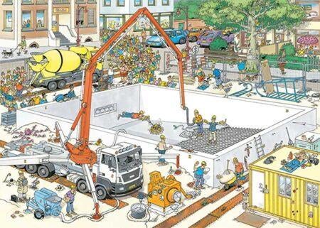 Diverse Jan van Haasteren puzzels, Ophalen, 500 t/m 1500 stukjes, Zo goed als nieuw, Legpuzzel