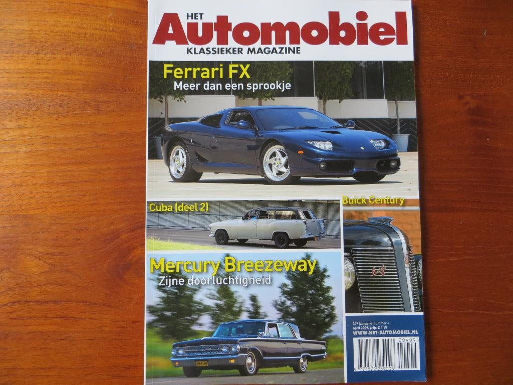 Het Automobiel 4 2009 Ferrari FX, Buick, Mercury, Cuba, Ophalen of Verzenden, Nieuw, Ferrari
