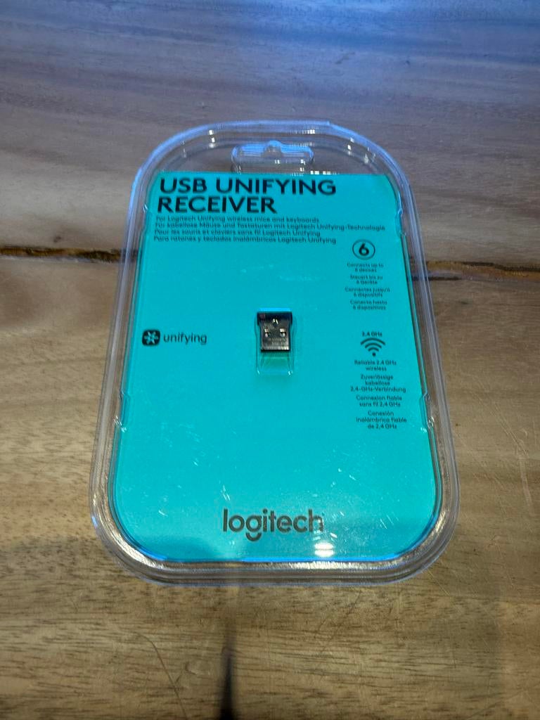Logitech Unifying receiver nieuw in verpakking, Ophalen of Verzenden, Nieuw, Draadloos, Overige typen