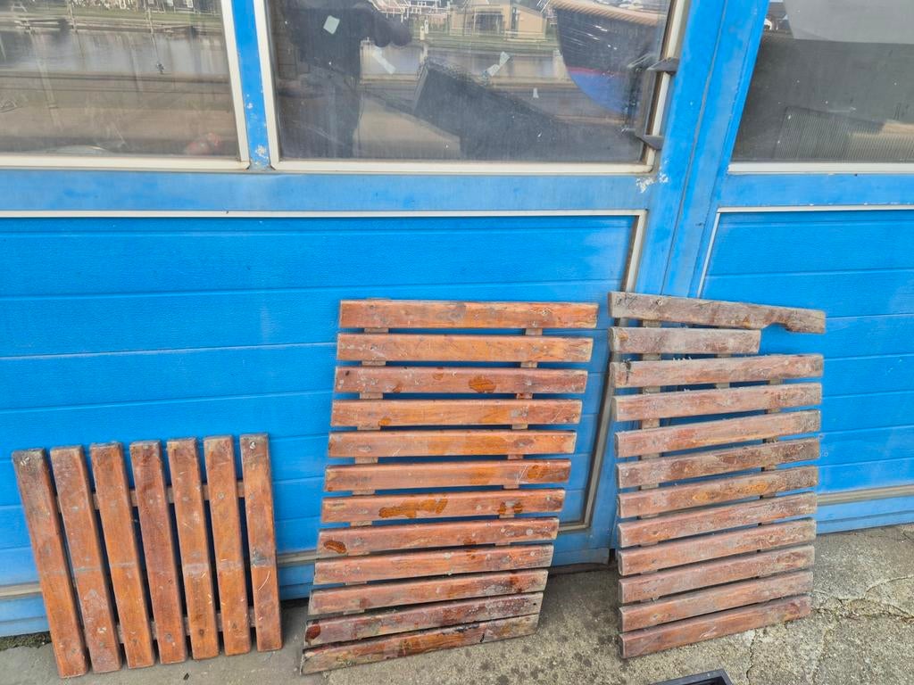 Houten vlonder zwemplateau voor boot, Ophalen of Verzenden, Gebruikt, Overige typen