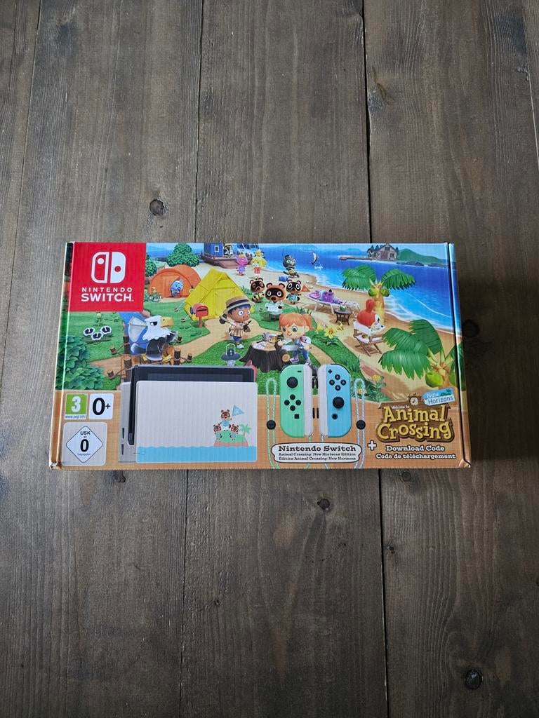 Nintendo Switch - Animal Crossing - Special Edition, Spelcomputers en Games, Spelcomputers | Nintendo Switch, ., Met 2 controllers
