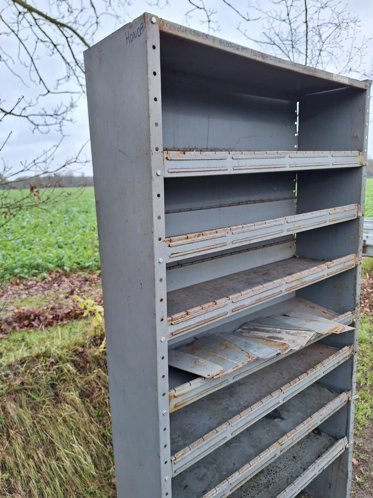 Metalen Legbord Stelling, Ophalen of Verzenden, Gebruikt