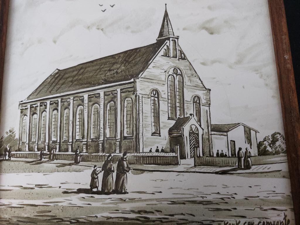 Siertegel uit 1974 van Kerk Ger. Gemeente Vlaardingen, Antiek en Kunst, Ophalen of Verzenden