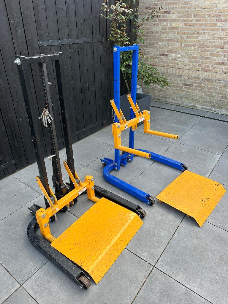 Wiel Lift, Ophalen, Gebruikt, Manueel, Garagekrik