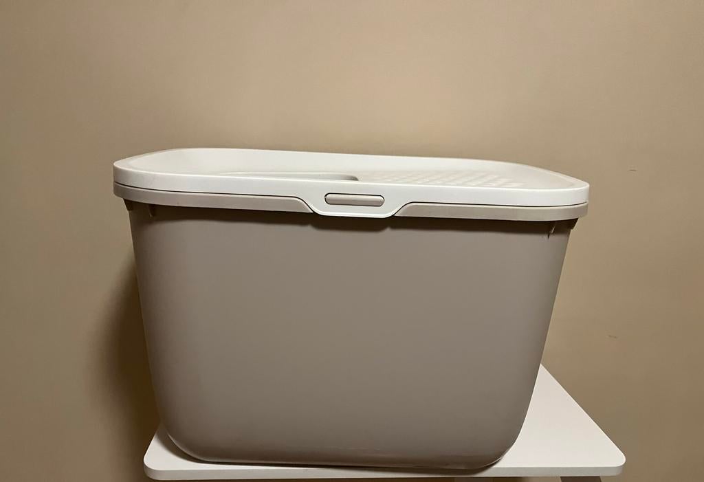 Savic Hop kattenbak 58x38x39 ZGAN, Dieren en Toebehoren, Verzenden, Zo goed als nieuw, Gesloten