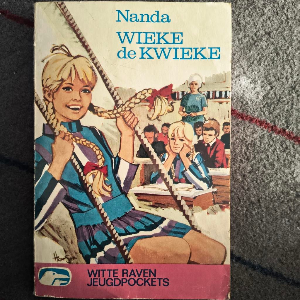 Nanda Wieke de Kwieke - Witte Raven Jeugdpockets, Boeken, Ophalen of Verzenden, Gelezen, Nanda, Fictie algemeen