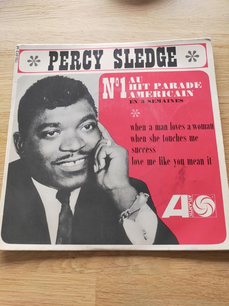 Ep. Percy Sledge , when a man loves a woman, Ophalen of Verzenden, Zo goed als nieuw, Pop, EP