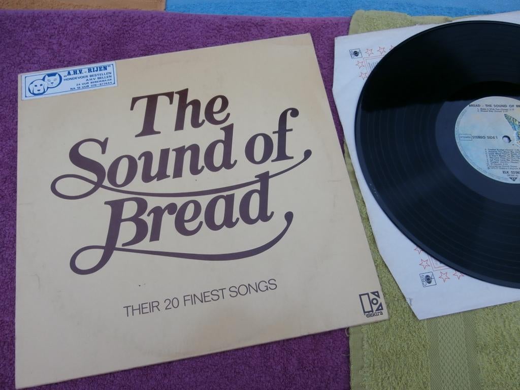 LP - Bread - The Sound Of Bread (Their 20 Finest Songs)., Cd's en Dvd's, Vinyl | Pop, Ophalen of Verzenden, Zo goed als nieuw
