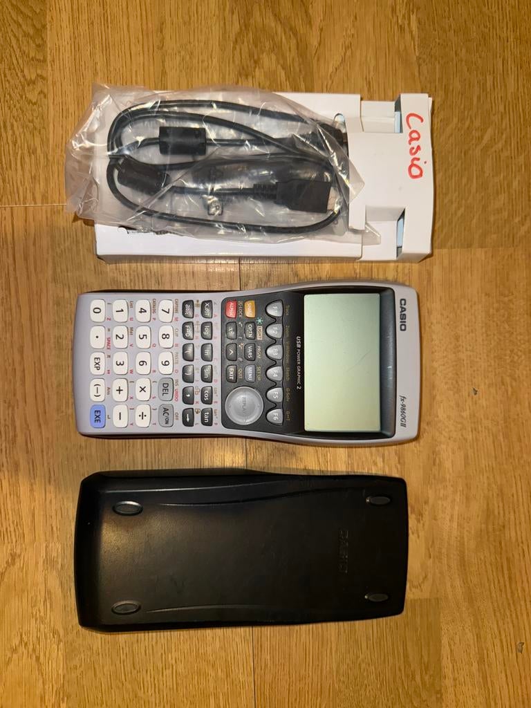 Grafische Rekenmachine Casio fx9860GII, Ophalen of Verzenden, Grafische rekenmachine, Zo goed als nieuw