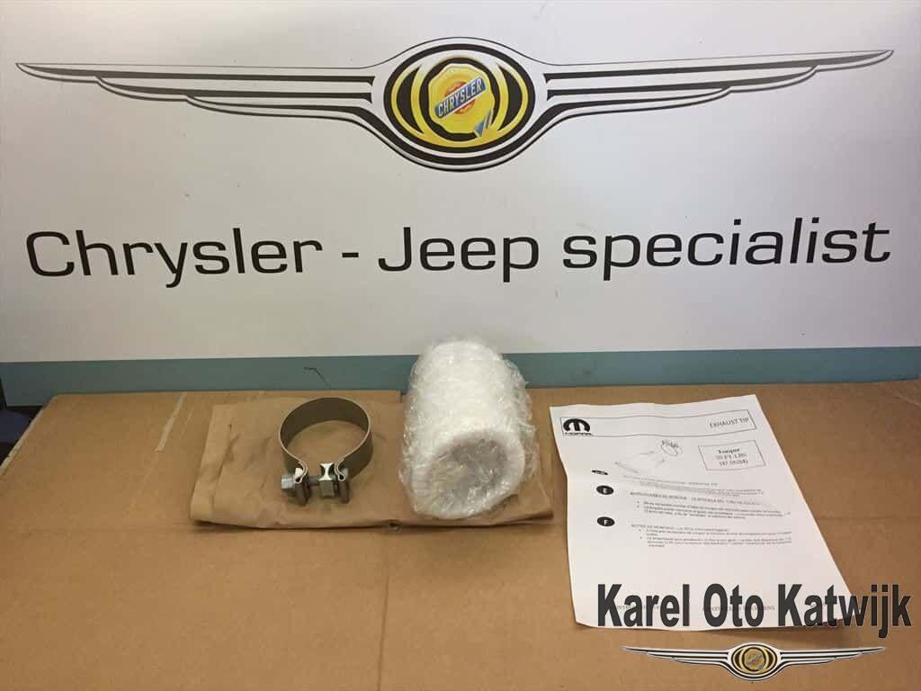 Chroom uiteinde uitlaat Jeep Grand Cherokee 2011-2016, Jeep, -, -, Nieuw