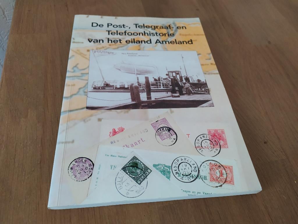 De post-. telegraaf- en telefoonhistorie van het eiland...., Ophalen of Verzenden, Gelezen